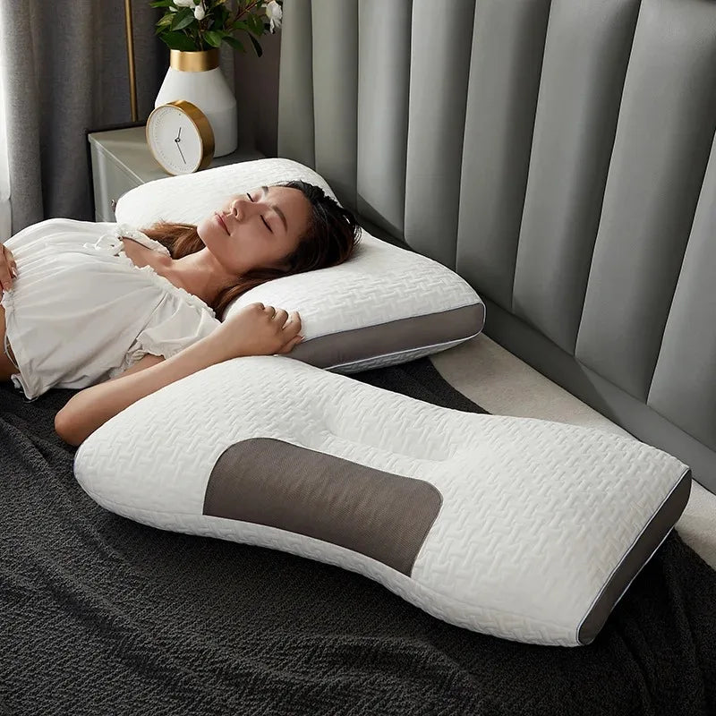 Travesseiro ortopédico OrtoFahion, almofada de tratamento cervical para proteger o pescoço e melhorar suas noites de sono